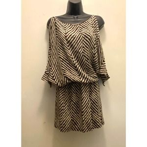Karina Grimaldi printed silk dress S